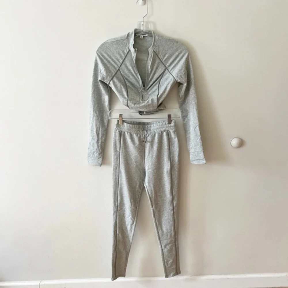 Fashion nova grey sweat set